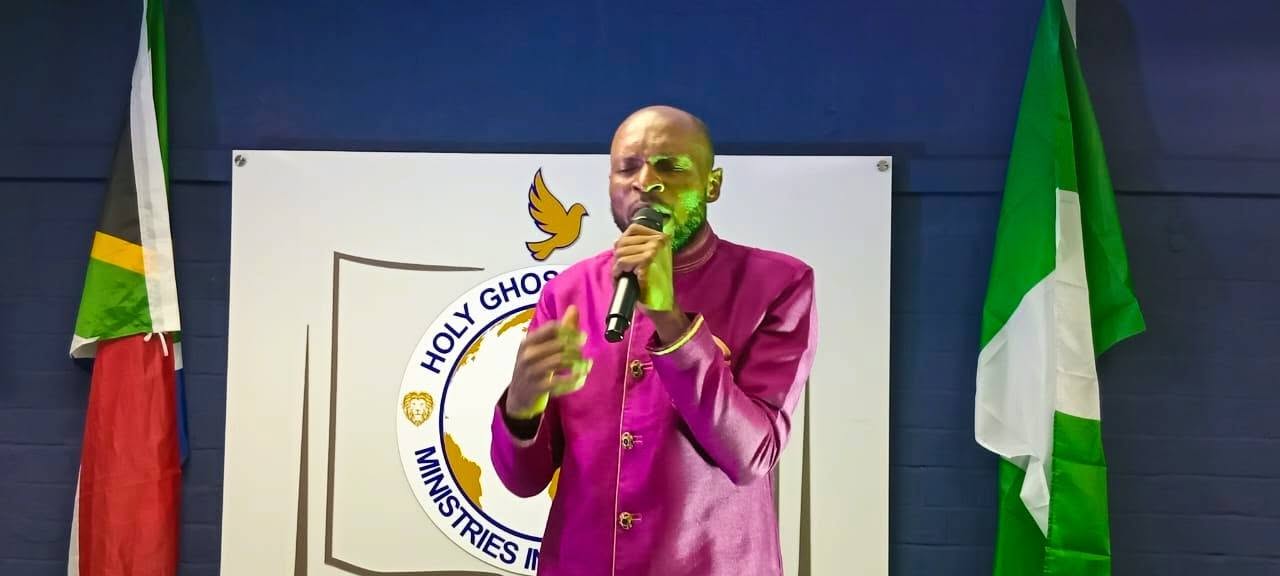Ministering at Holy Ghost Ministries